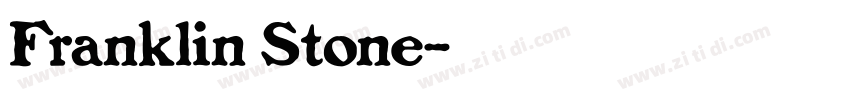 Franklin Stone字体转换 Franklin Stone字体转换